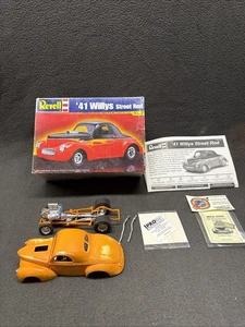 Revell '41 Willys Street Rod Pro Street Model 1/25 Built Custom Patina Paint - Picture 1 of 22