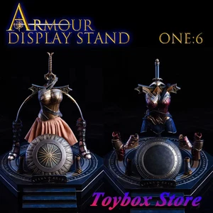 Soporte de exhibición de armadura TYStoys SJT 1/6 Wonder Woman, espada, escudo para figura de 12" - Imagen 1 de 18
