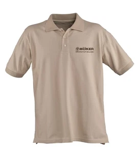 Boker Tree Brand 5.11 Desert Tan Cotton Small Polo Shirt 09BO240 - Picture 1 of 4
