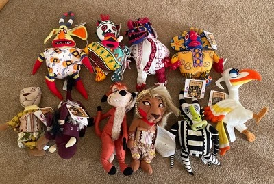 Disney Lion King Broadway Musical Trickster 10 Peluche Gorro Juguete Muñeca Nuevo con Etiquetas Foto 1 de 4