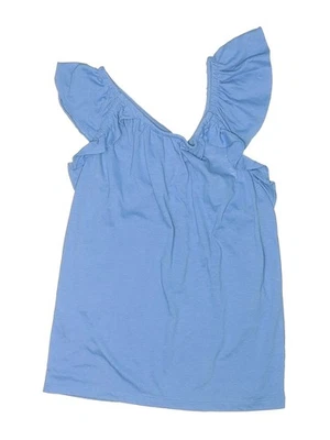 Crewcuts Girls Blue Sleeveless Blouse 14 - Image 1 of 2