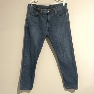 Pantalones de mezclilla Levis para hombre 505 38 X 32 Levi Strauss calce regular elásticos pierna recta - Imagen 1 de 5