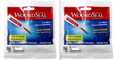 WoundSeal Powder Count of 4 (2 Pack) By Woundseal (Exp : 03/31/2026) - Image 1 of 4