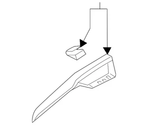 Genuine Ford Trim Molding FP5Z-5404338-BA - Bild 1 von 2
