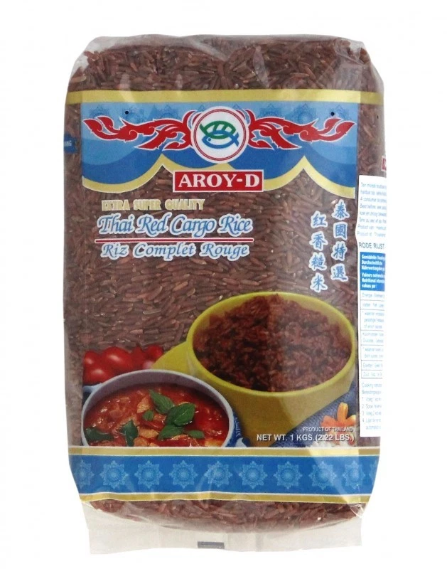 [ 1kg] AROY-D Roter Reis / Thai Red Cargo Rice / Extra Super Quality - Bild 1 von 1