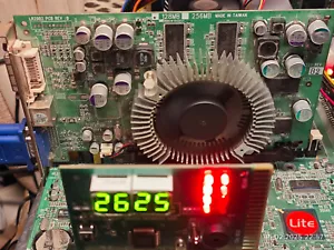 128Bit AGP 3D CARD Leadtek WinFast A360 Rev B2 NVIDIA Geforce FX 5700 128 MB DDR - Picture 1 of 13