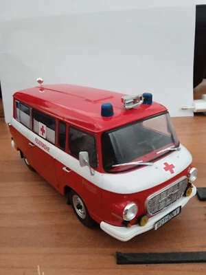 Barkas B1000 Ambulanza 1.24 Feuerwehr Krankenwagen -Tedesca RARISSIMA,leggere!! - Immagine 1 di 4