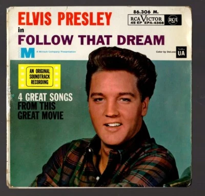 Elvis Presley  Follow that Dream  French EP Popcorn - Photo 1/4