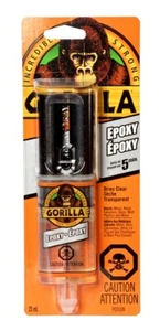 Gorilla Glue Epoxy Dries Clear 5 Minute Set NEW Made in USA 25mL - Picture 1 of 1