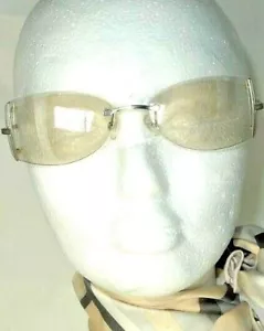 GAFAS DE SOL CAROLINA HERRERA CH1304 SI-65 57-17 140 MARCO PLATEADO/LENTES TRANSPARENTES 15 - Imagen 1 de 5