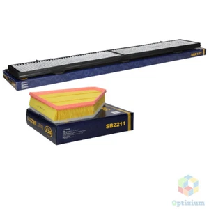 Innenraumfilter + Luftfilter BMW 1 E81 E82 E84 E87 E88 3 E90 E91 E92 E93 X1 E84 - Bild 1 von 6