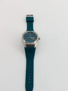 Paul Rich Pr1005 Silver With Aqua Band And Face - Picture 1 of 5