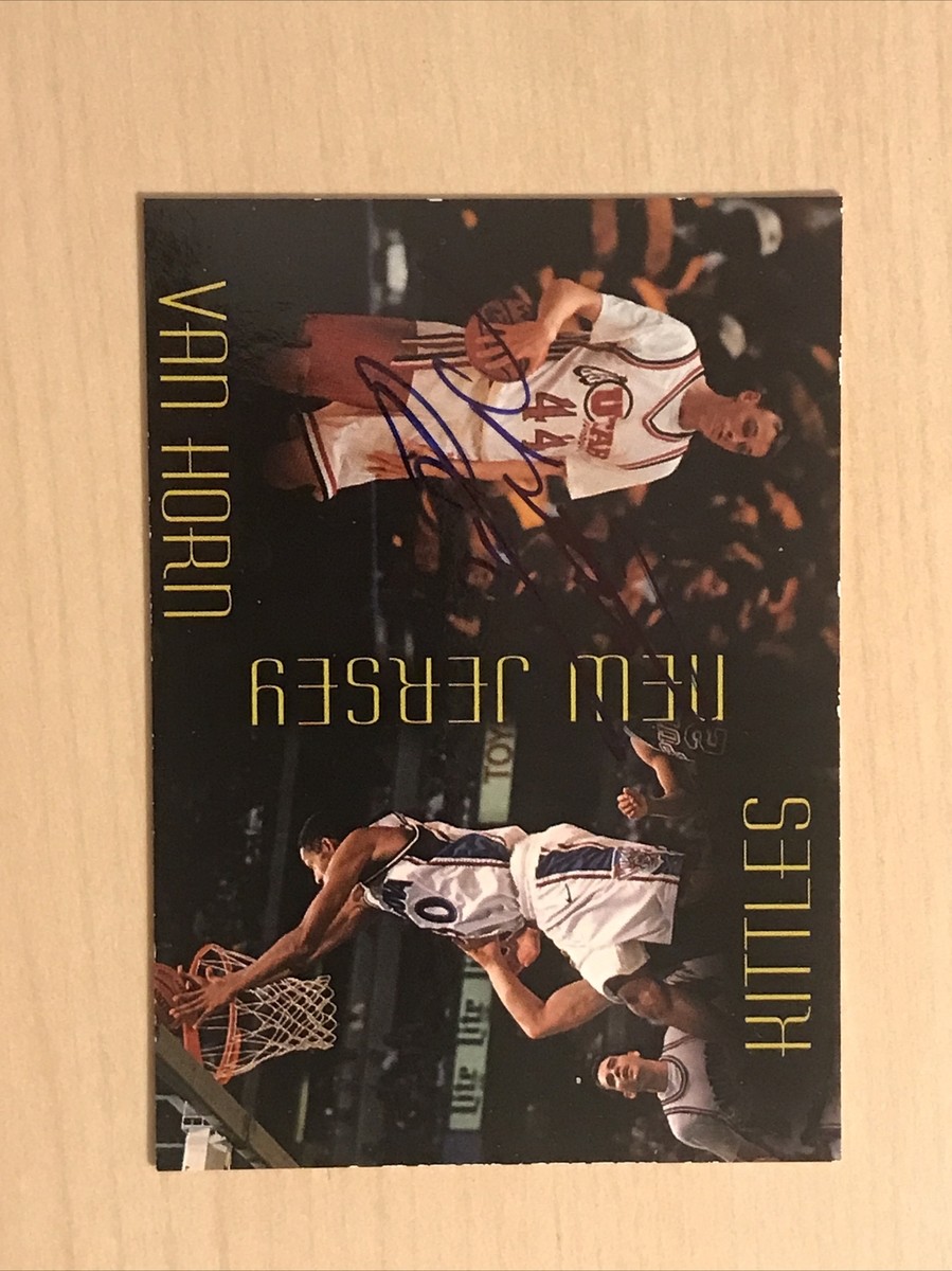 Kerry Kittles Sports Trading Card Singles Autographed Basketball 
