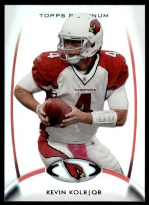 2012 Topps Platinum 81 Kevin Kolb Arizona Cardinals Football Card - Image 1 of 2