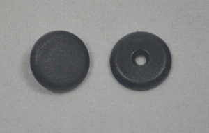 Black Seatbelt Buckle Retainer/Seatbelt Stop Button Black Stopper Snap on Style - Picture 1 of 1