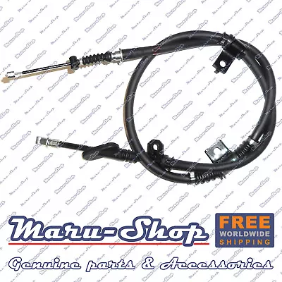 Cable de freno de estacionamiento trasero/izquierdo para 97~01 Hyundai Tiburon-con freno de disco trasero Foto 1 de 3