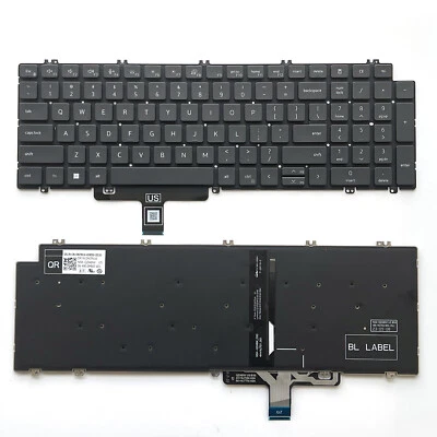 New US Keyboard Backlit for Dell Latitude 5520 5521 Precision 3560 3561 0N7N16