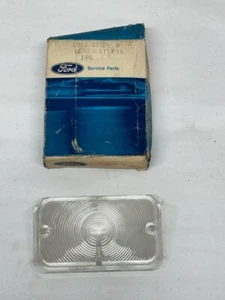 NOS Ford C9AZ-13209-A LH Parking Lamp Lens 1969–70 Galaxie LTD XL OEM - Foto 1 di 6
