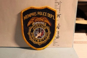 police patch  MEMPHIS POLICE TENNESSEE BALL CAP SIZE - Picture 1 of 1
