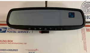 Gentex-453 Homelink Rear View Mirror Compass Temp Auto Dim Green Display - Picture 1 of 6