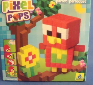 Orb Factory Craft Pixel Pops Craft Red Parrot New - Picture 1 of 3