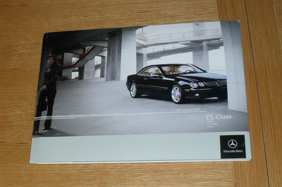 Folleto Mercedes CL 2004-2005 - CL500 CL600 CL55 AMG - Mercado de Estados Unidos  Foto 1 de 1