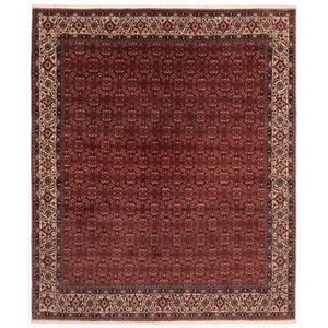 Bidjar 295x250 cm Handgeknüpfter Perserteppich  Fine Orient Carpet Rug Neu Rot - Picture 1 of 14