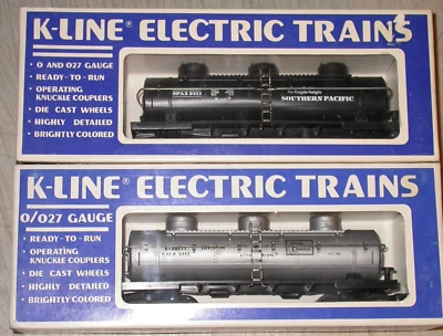 K-Line K-5411 Souther Pacific and K-5413 Allied Chemical Triple Dome Tank Cars - Image 1 of 4