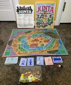 West End Boardgame Junta English Edition COMPLETE (2 counters hand printed) - Picture 1 of 13