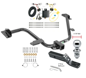 Trailer Tow Hitch For 15-18 City Express 13-22 NV200 w/ Wiring and 1-7/8" Ball - Picture 1 of 8