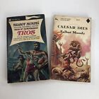 Tros Of Samothrace 1967 Fantasy Paperback Book Talbot Mundy  + Caesar Dies 1973