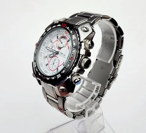 Men's CHRONOGRAPH Watch DANIEL STEIGER 9067S-M. Extra Links - Picture 1 of 18