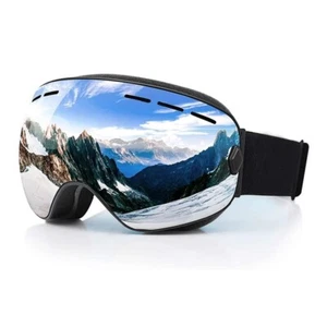 Adult Men Women Ski Goggles Winter Eye Protection Anti-fog Windproof Snow Sports - Picture 1 of 3