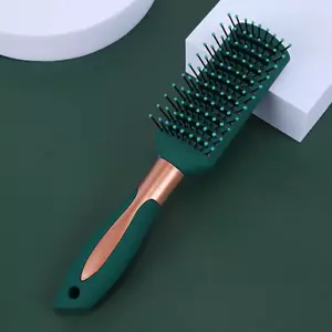 Detangling Brush Anti-Static Massage Hair Brushes Nylon Bristle Pins Blow Drying - Picture 1 of 12