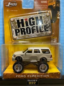 1/64 JADA DUB CITY HIGH PROFILE FORD EXPEDITION COLLECTOR #022 - Picture 1 of 2