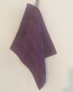 Cawö Seiftuch Noblesse mit Mäanderbordüre, Beere, 100% Baumwolle, uni - Bild 1 von 2