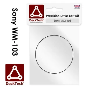 DeckTech™ Ersatzgürtel für Sony Walkman WM-103 WM103 Gummibänder - Bild 1 von 3