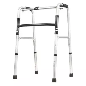 Deluxe Zimmer Foldable Lightweight Walking Frame Mobility Aid Elderly Disability - Picture 1 of 6