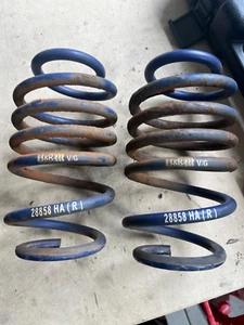 2x Federn Tieferlegungsfedern HR 28858-1 hinten Mercedes A Klasse W176 - Bild 1 von 2