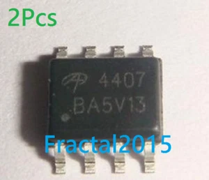 2Pcs Ao4407 4407 Ao4407 Ao4407a Sop8 Mosfet P-Channel  - Bild 1 von 1