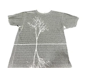 Lithographien Shirt Erwachsene Large grau weiß Druck Walden Henry David Thoreau - Baum - Bild 1 von 10