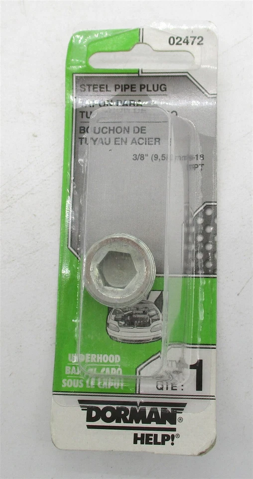Dorman Help! Enchufe de tubería 02472 Foto 1 de 2