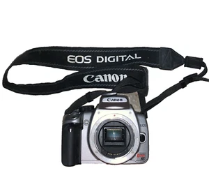 *for parts* Canon EOS Rebel XT Digital SLR Camera Body Strap Untested As-is - Picture 1 of 24