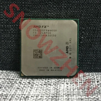 AMD FX 6200 CPU Six Core 3.8 GHz FD6200FRW6KGU Socket AM3+ Processor - Image 1 of 3