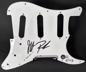 Jeff Pilson Dokken And Foreigner Signed Electric Guitar Pickguard (BAS & PSA) - Picture 1 of 3
