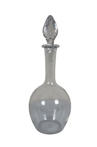 Vintage Baccarat France Clear Crystal Wine Whiskey Liquor Decanter Bottle 13" - Picture 1 of 12