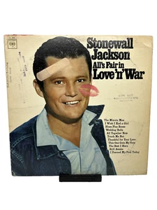 Stonewall Jackson All's Fair In Love N War Vinyl LP Columbia Records Promo - Picture 1 of 12