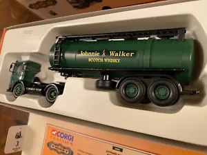 CORGI Classics WHISKY Collection 1:50 Scale JOHNNIE WALKER AEC Artic Tanker Mint - Picture 1 of 10