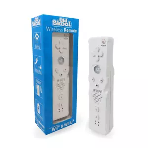 Old Skool Wireless Remote for Nintendo Wii and Wii U - White - Picture 1 of 3