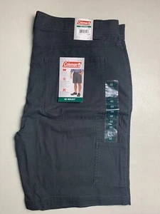 Coleman Utility Shorts Workwear Carpenter Canvas Tear Resistant Size 40 Black - Picture 1 of 14